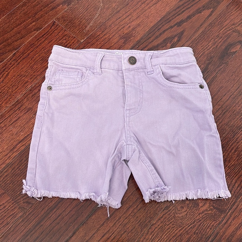 Cat &Jack purple denim shorts